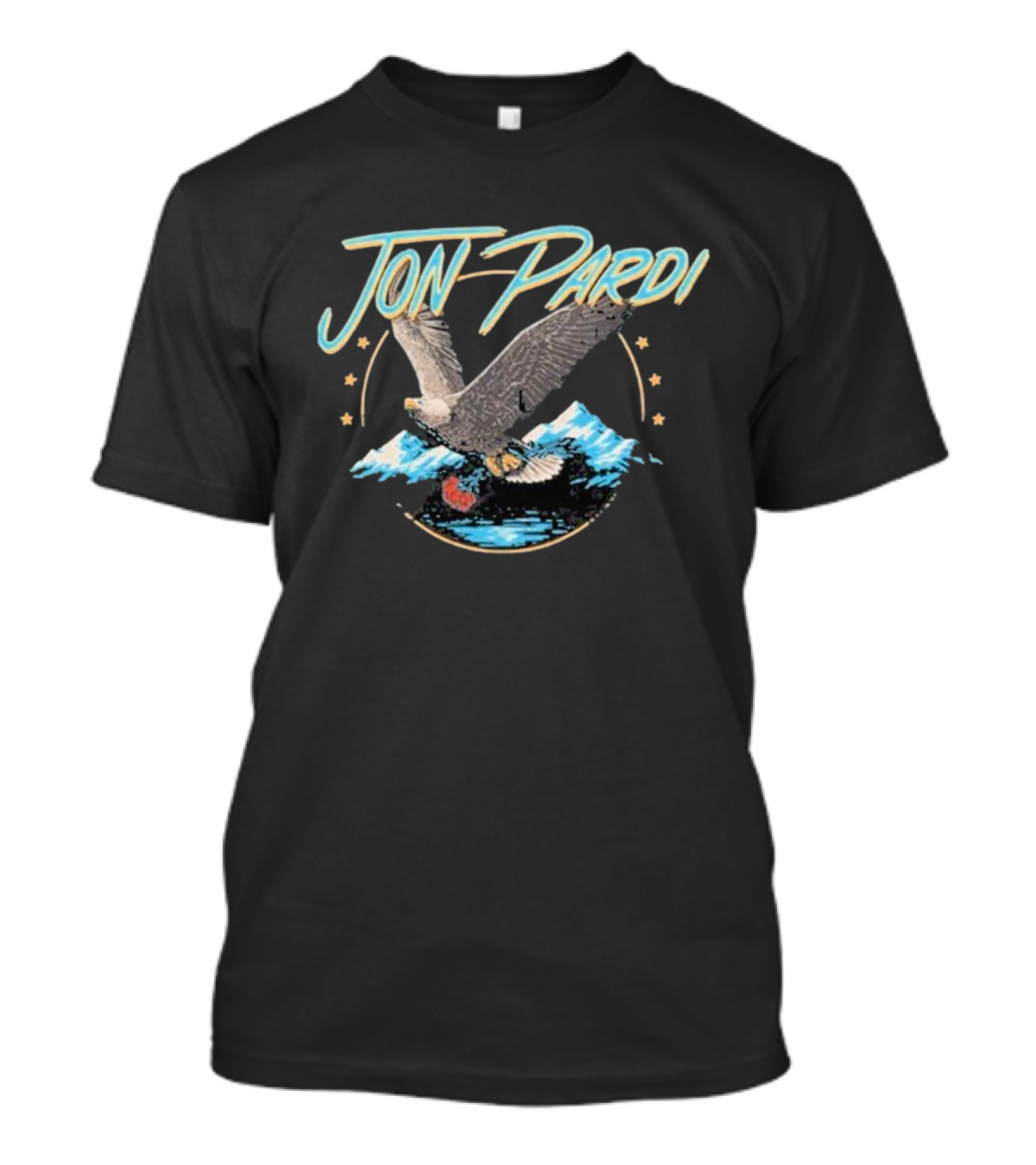 Jon Pardi Soaring Eagle Stars And Mountains T-Shirt