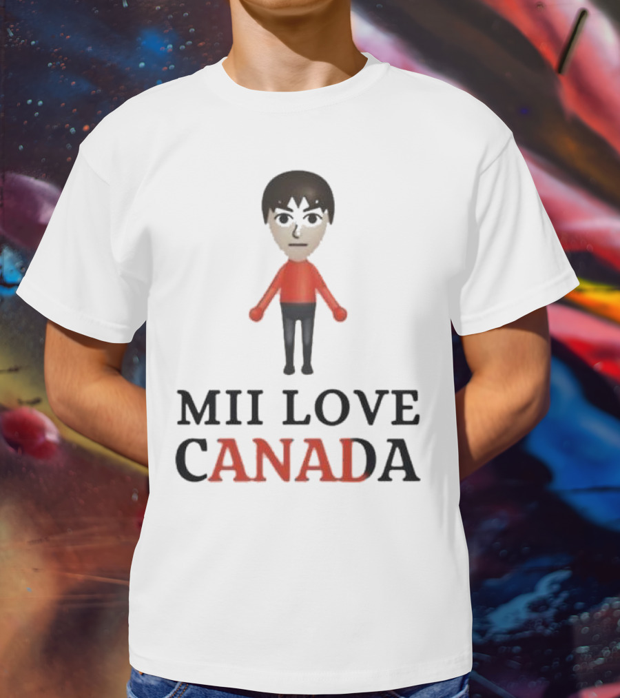 Mii Love Canada Iconic Character T-Shirt