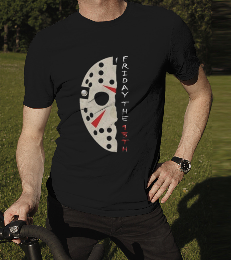 Jason Voorhees Mask Friday The 13th Vintage T-Shirt