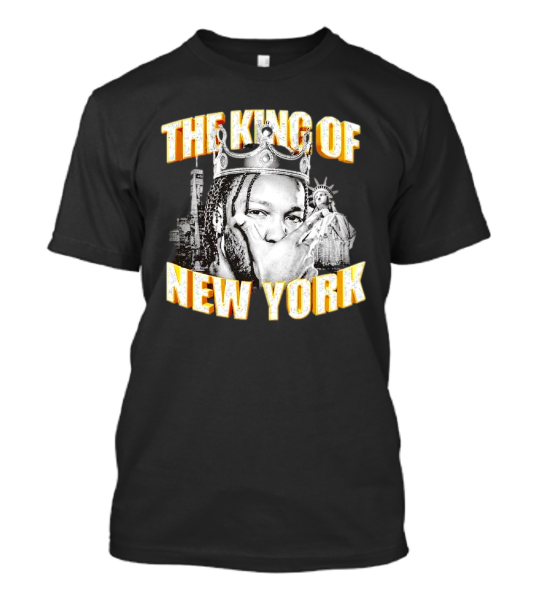 The King Of New York Knicks Basketball Jalen Brunson T-Shirt