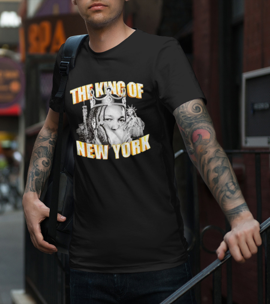 The King Of New York Knicks Basketball Jalen Brunson T-Shirt