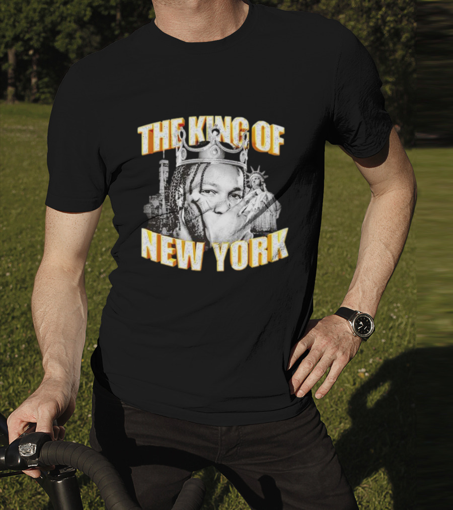 The King Of New York Knicks Basketball Jalen Brunson T-Shirt