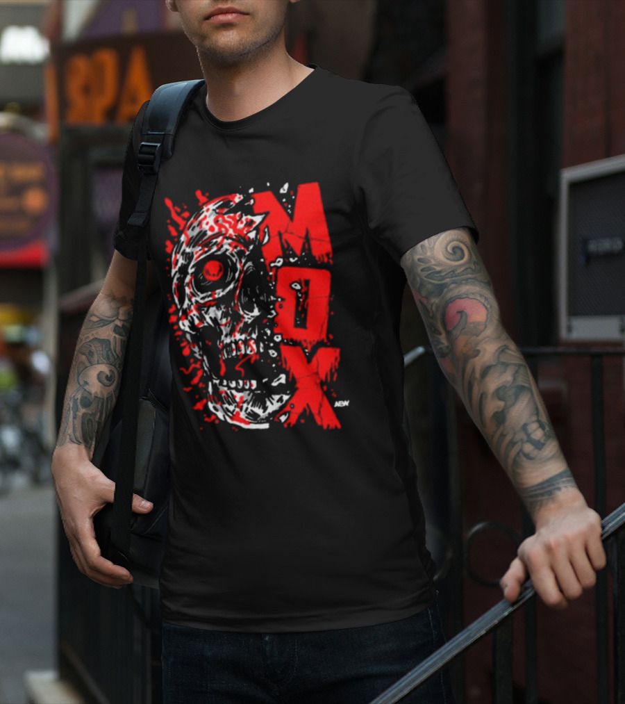 MOX Skull AEW Jon Moxley To The Bone T-Shirt
