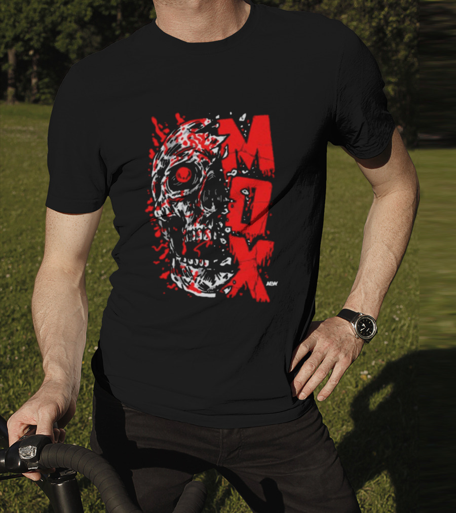 MOX Skull AEW Jon Moxley To The Bone T-Shirt