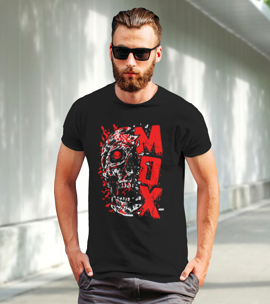 MOX Skull AEW Jon Moxley To The Bone T-Shirt