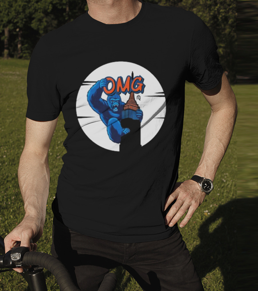 OMG King Kong Empire Tower Iconic Reference T-Shirt