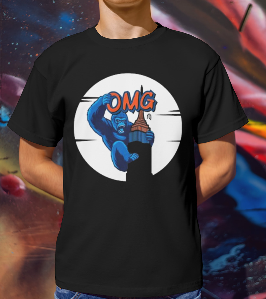 OMG King Kong Empire Tower Iconic Reference T-Shirt
