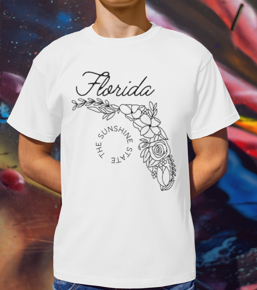 Florida The Sunshine State Stronger Than The Storm Hurricane Milton T-Shirt