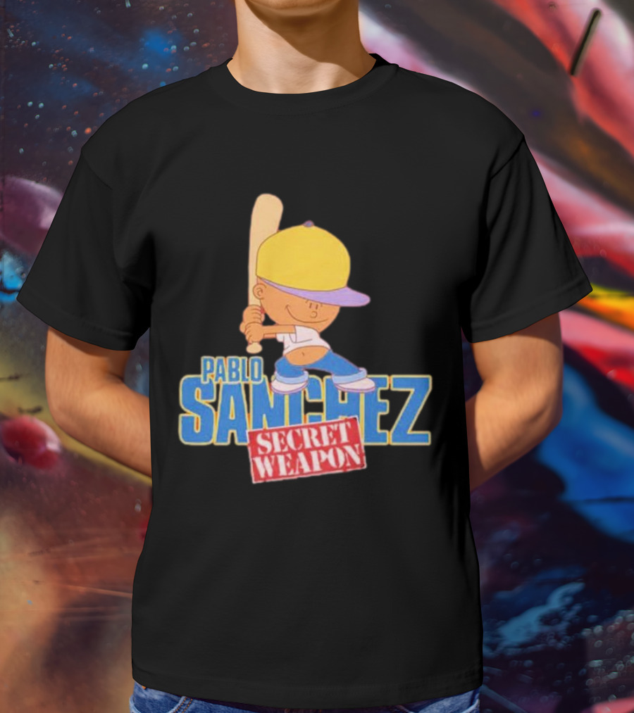 Pablo Sanchez Secret Weapon Backyard Baseball T-Shirt