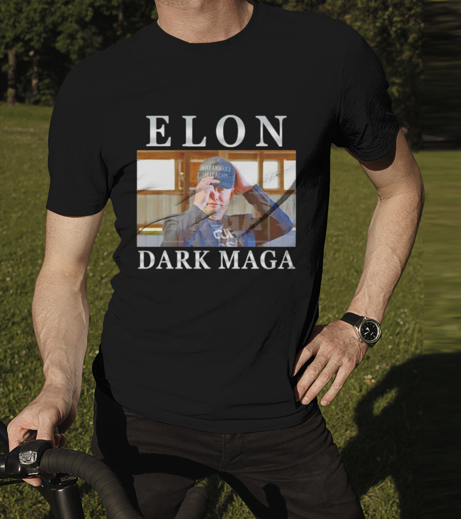 ELON DARK MAGA MAKE AMERICA GREAT AGAIN HAT T-Shirt