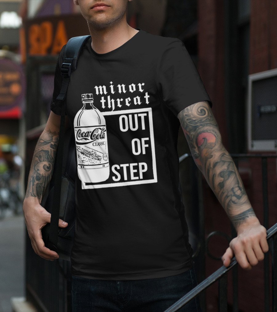 Minor Threat Coca-Cola Classic Out Of Step T-Shirt