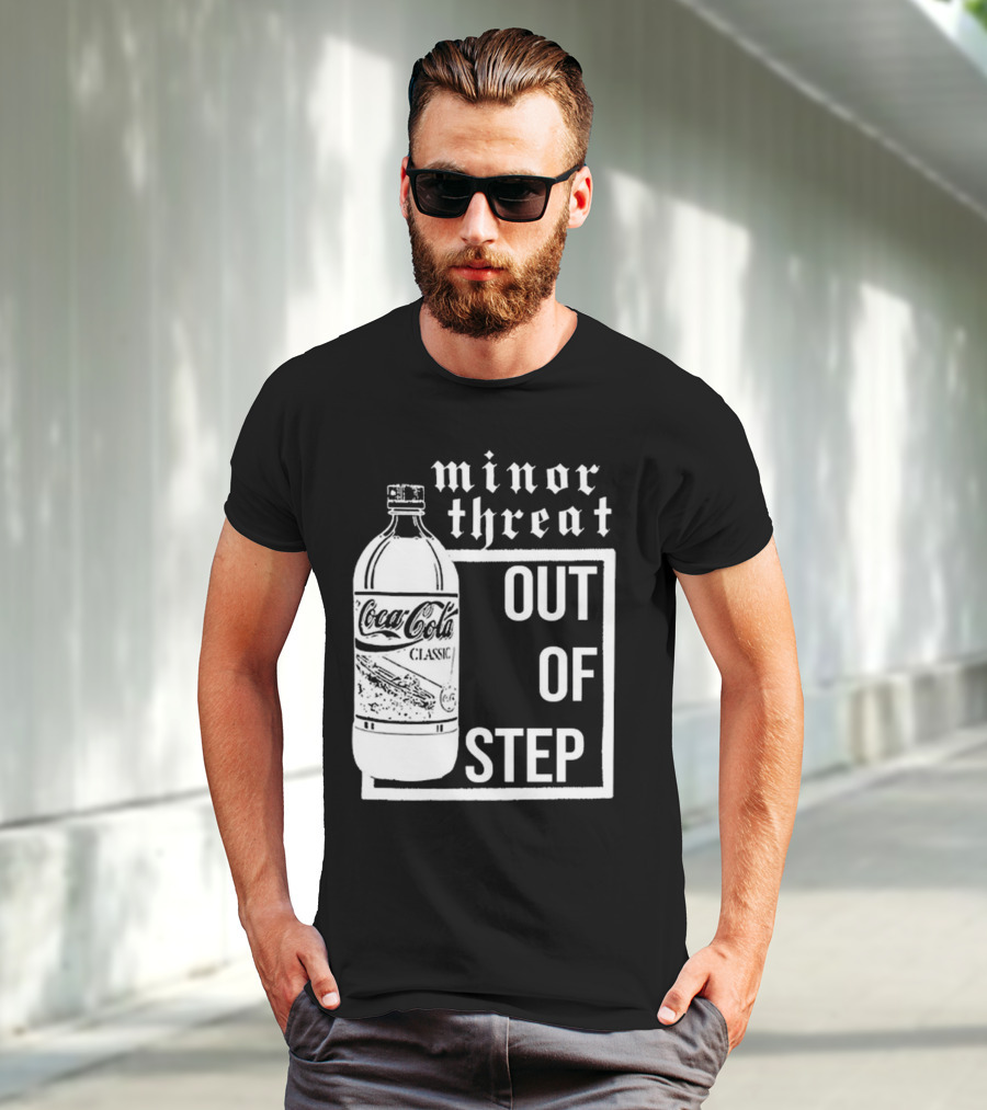 Minor Threat Coca-Cola Classic Out Of Step T-Shirt