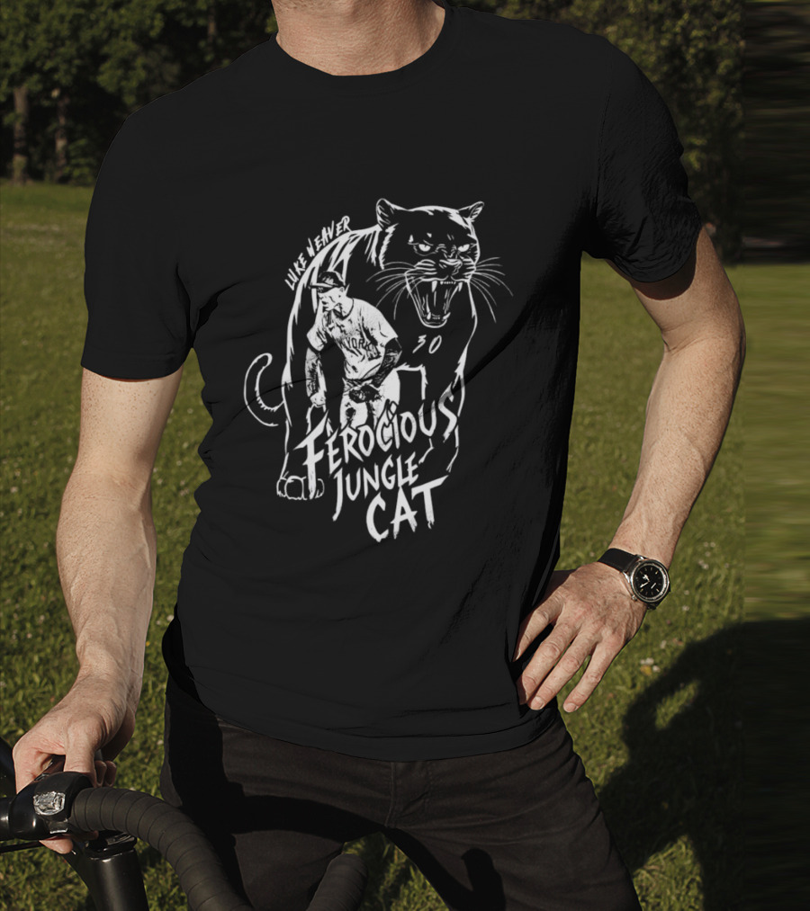 Luke Weaver Ferocious Jungle Cat 30 New York Yankees T-Shirt