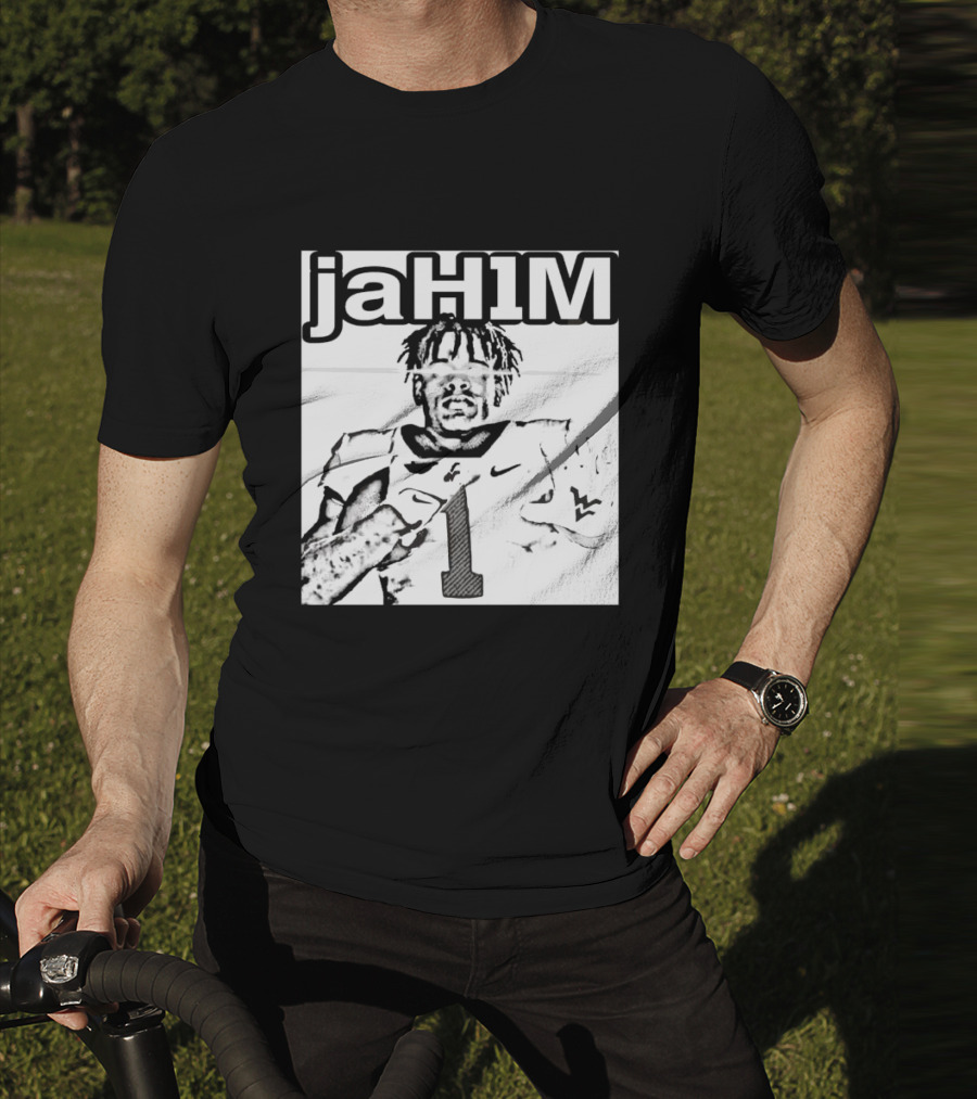JaH1M Jahiem White West Virginia Mountaineers Football Player T-Shirt