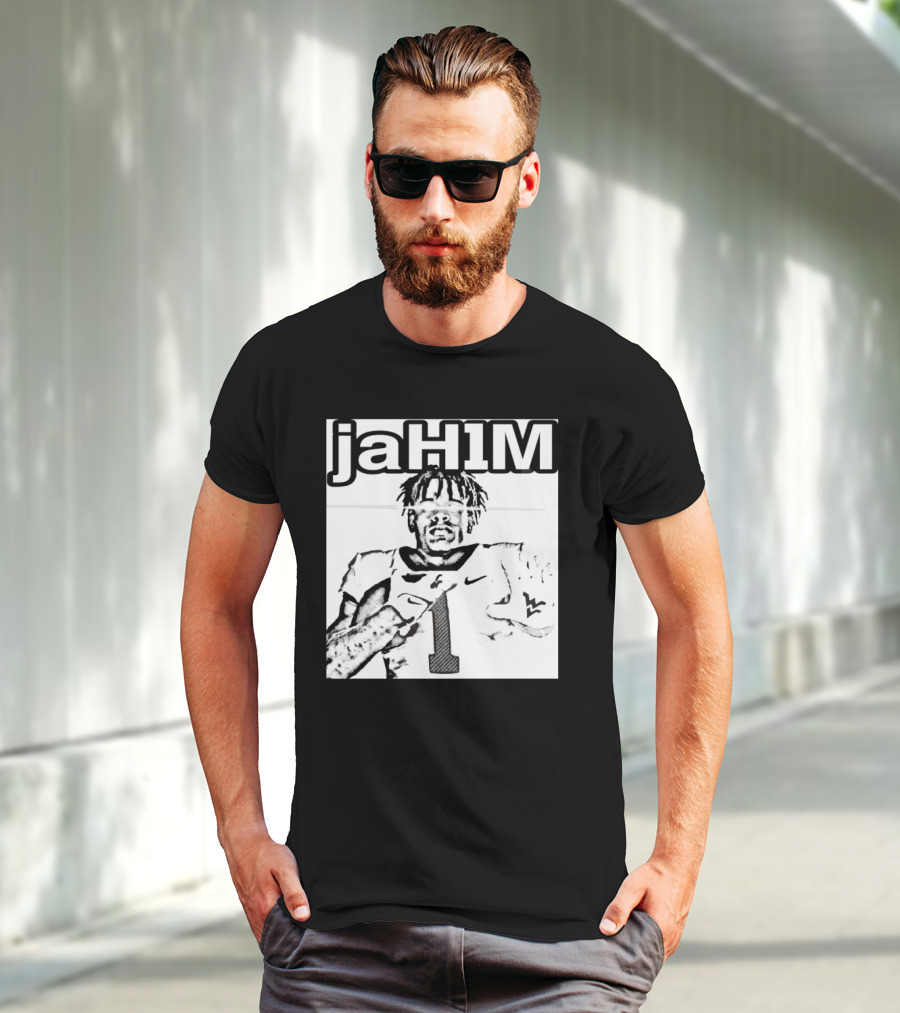JaH1M Jahiem White West Virginia Mountaineers Football Player T-Shirt