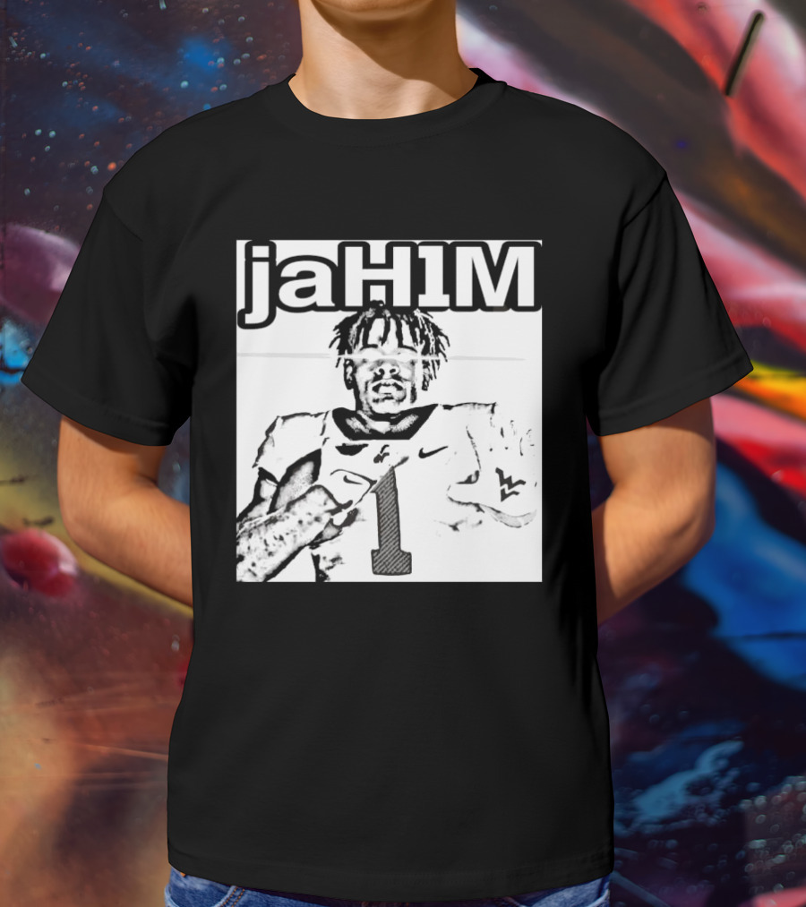 JaH1M Jahiem White West Virginia Mountaineers Football Player T-Shirt