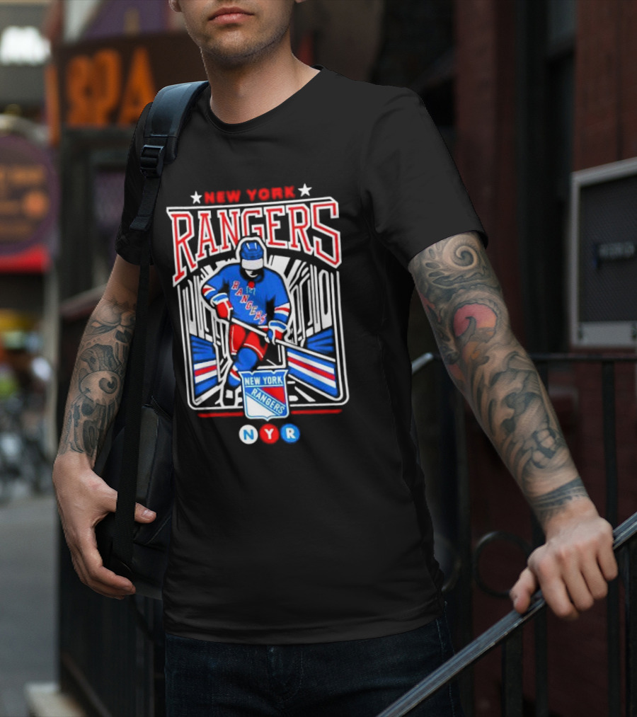 New York Rangers NYR Player Hockey T-Shirt