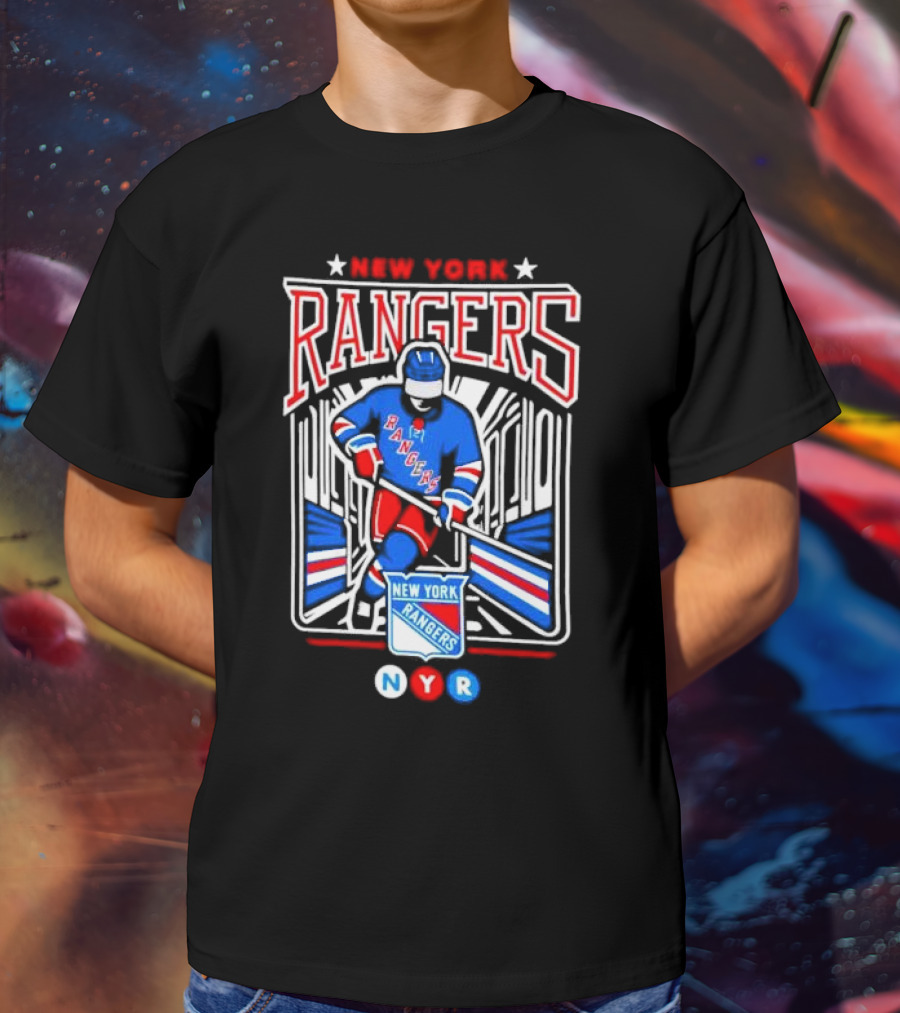 New York Rangers NYR Player Hockey T-Shirt