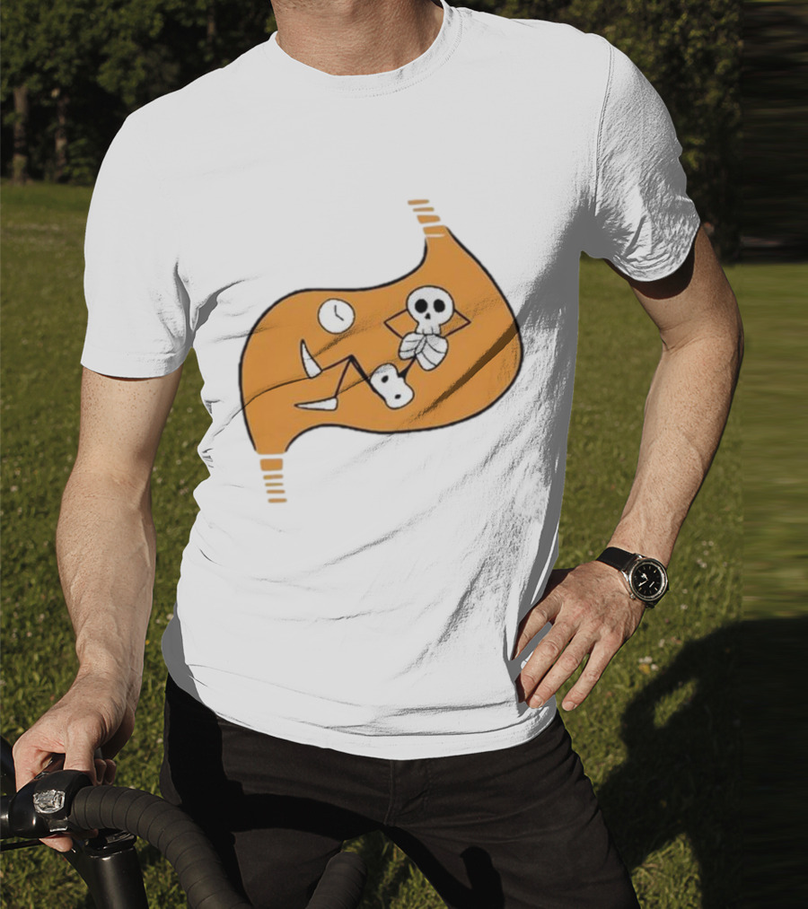Delicious In Dungeon Meshi Laios Touden Skeleton Relaxing Inside Stomach T-Shirt