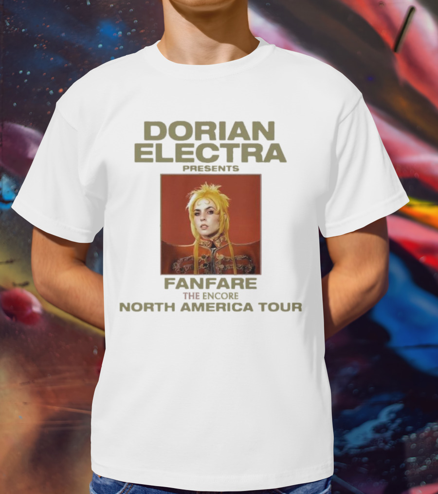 Dorian Electra Presents Fanfare The Encore North America Tour T-Shirt
