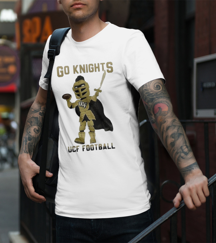 UCF Knights Go Knights UCF Football Mascot T-Shirt