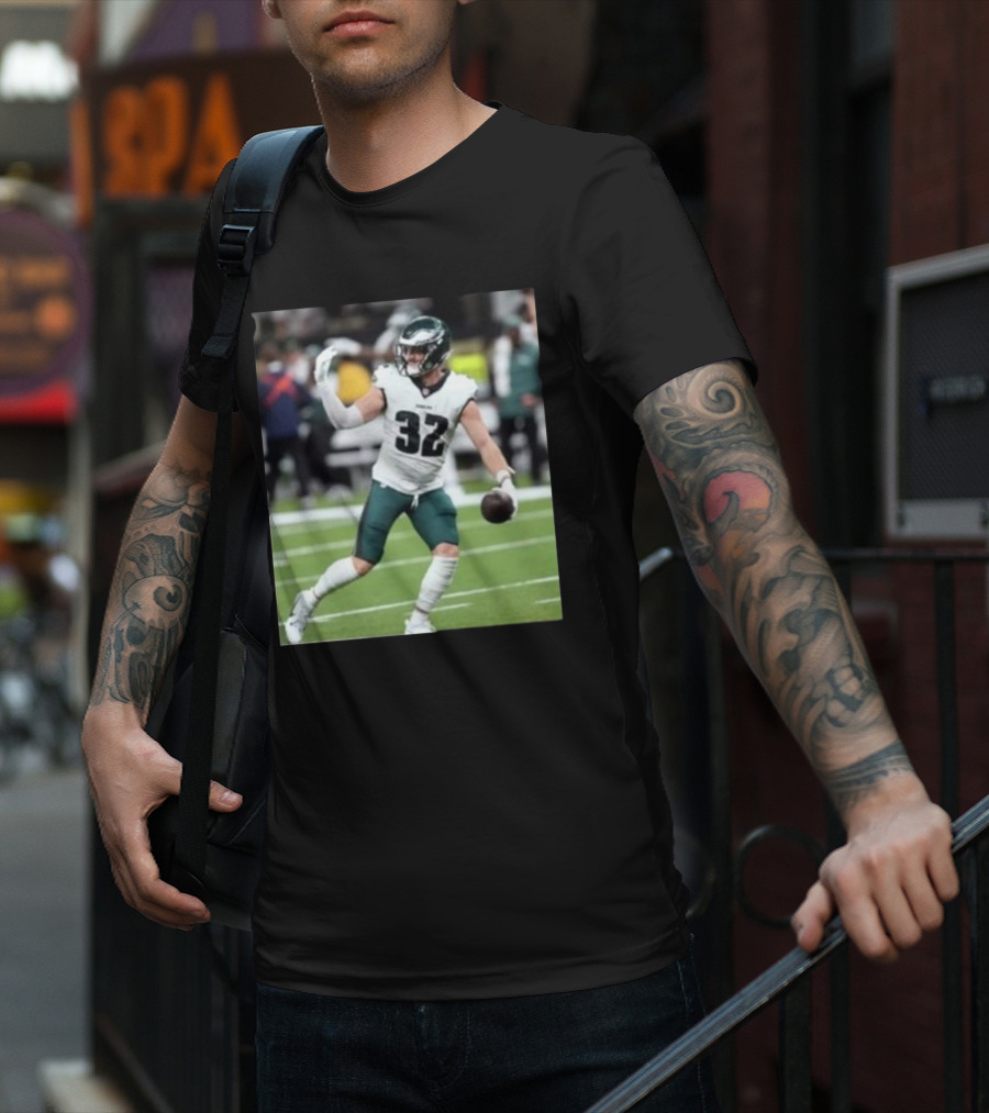 Nick Sirianni Wearing Reed Blankenship Philadelphia Eagles Football Jersey T-Shirt