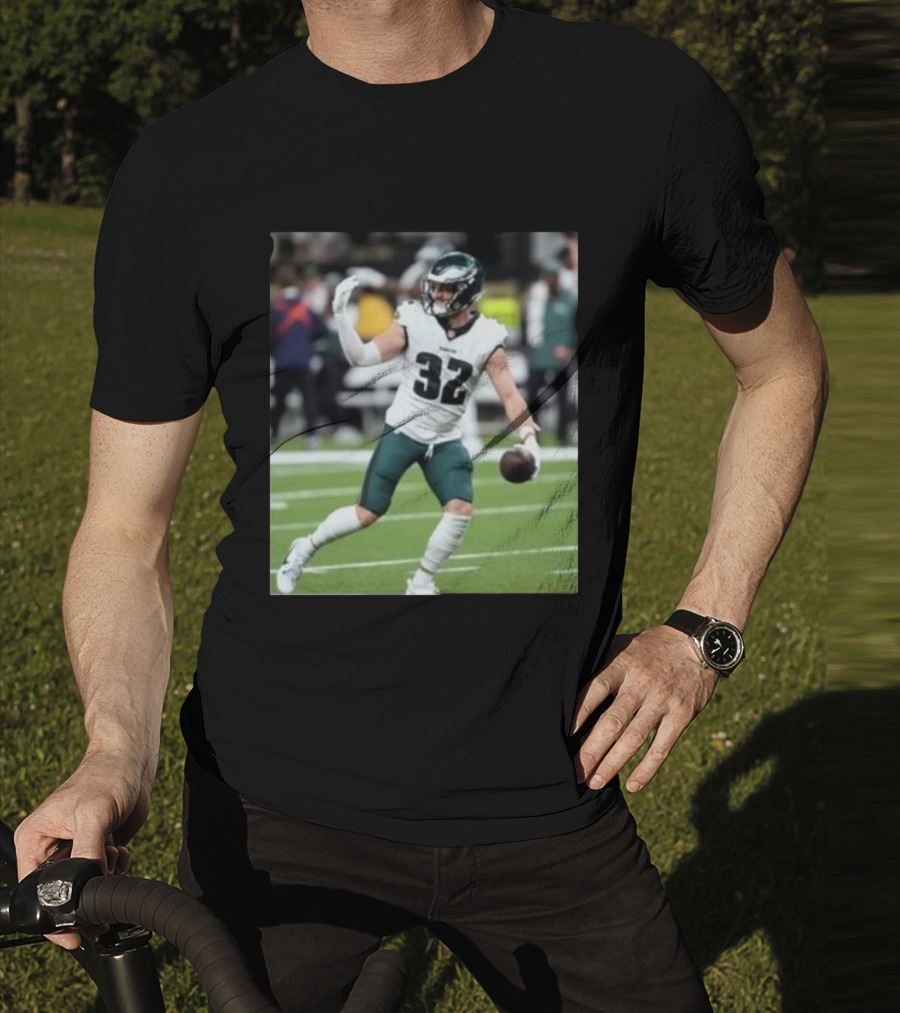 Nick Sirianni Wearing Reed Blankenship Philadelphia Eagles Football Jersey T-Shirt