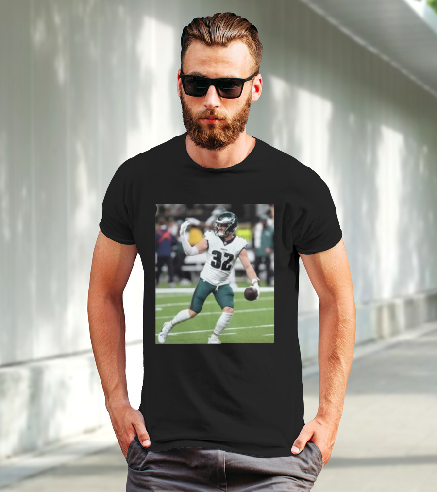 Nick Sirianni Wearing Reed Blankenship Philadelphia Eagles Football Jersey T-Shirt