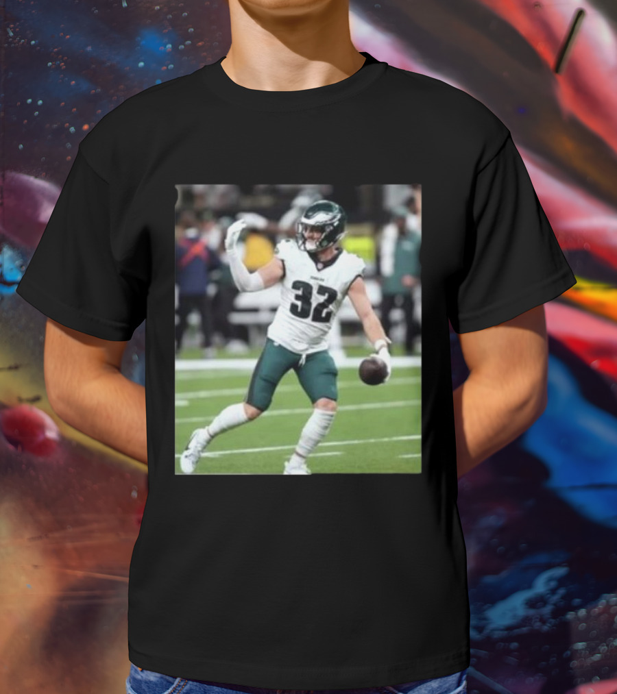 Nick Sirianni Wearing Reed Blankenship Philadelphia Eagles Football Jersey T-Shirt