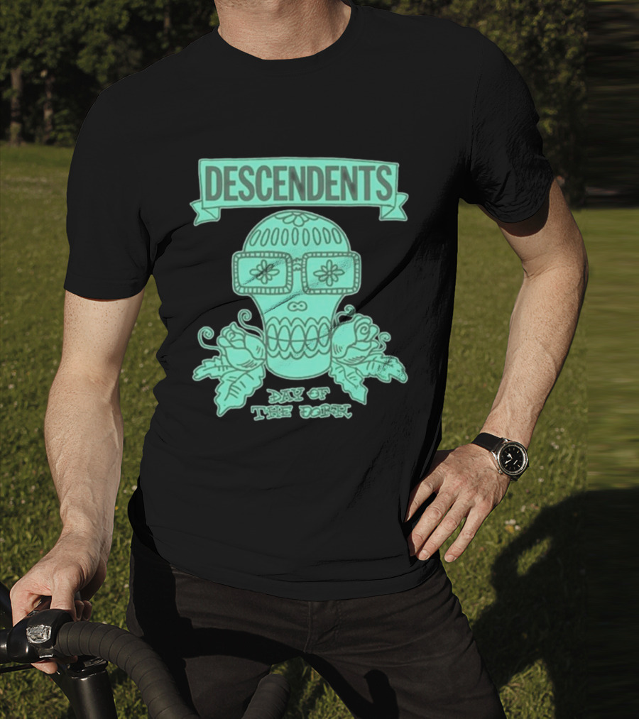 Descendents Day Of The Dork Skull And Roses T-Shirt