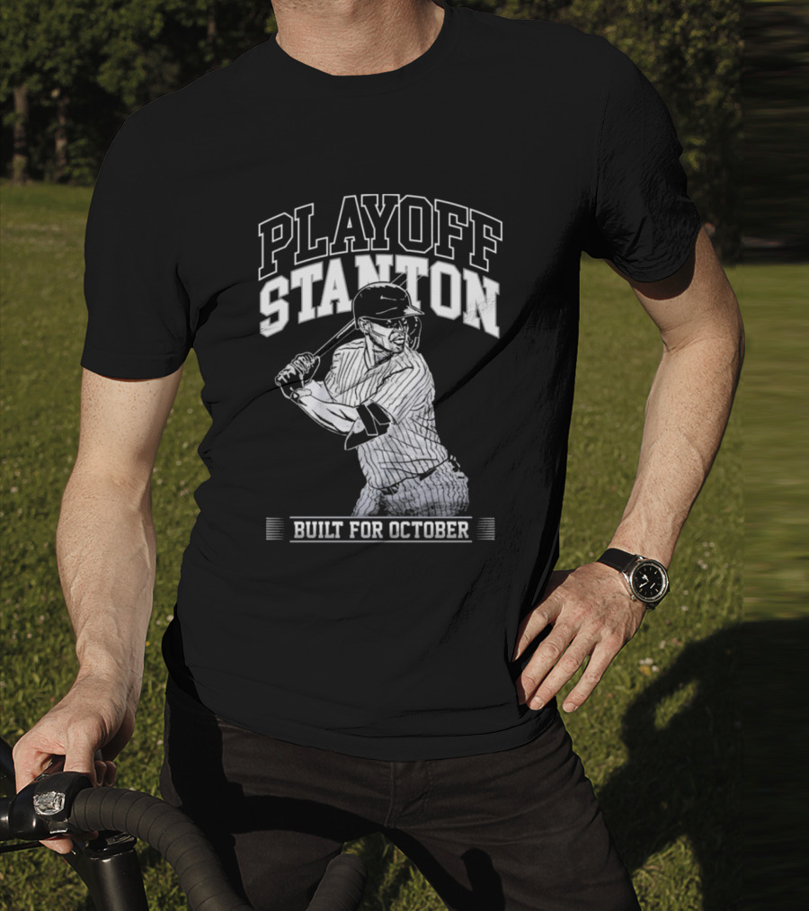 Playoff Stanton Built For October Giancarlo Stanton T-Shirt