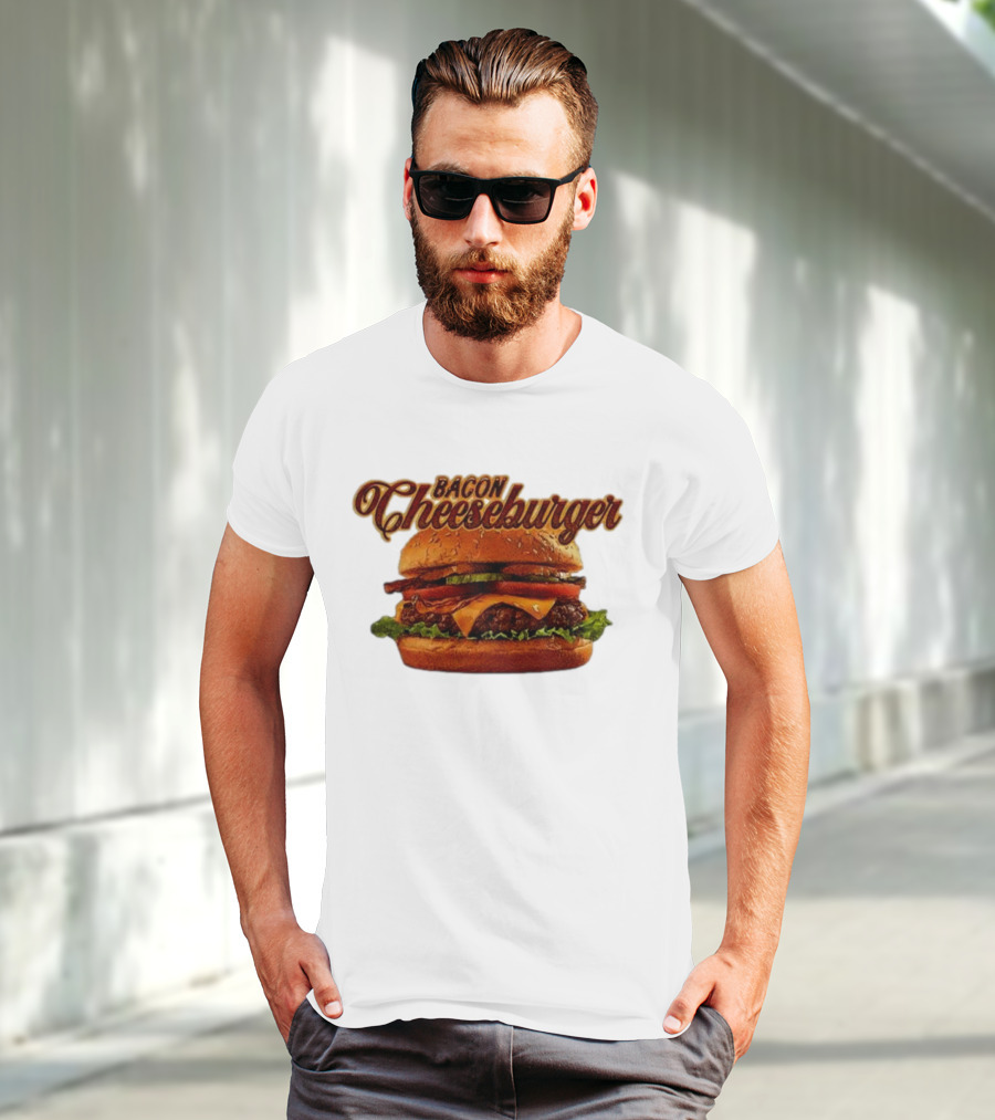 Bacon Cheeseburger Classic Stack T-Shirt