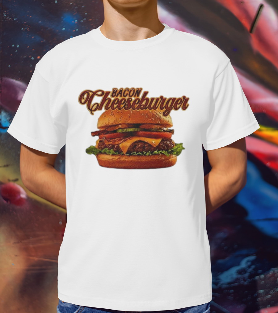 Bacon Cheeseburger Classic Stack T-Shirt