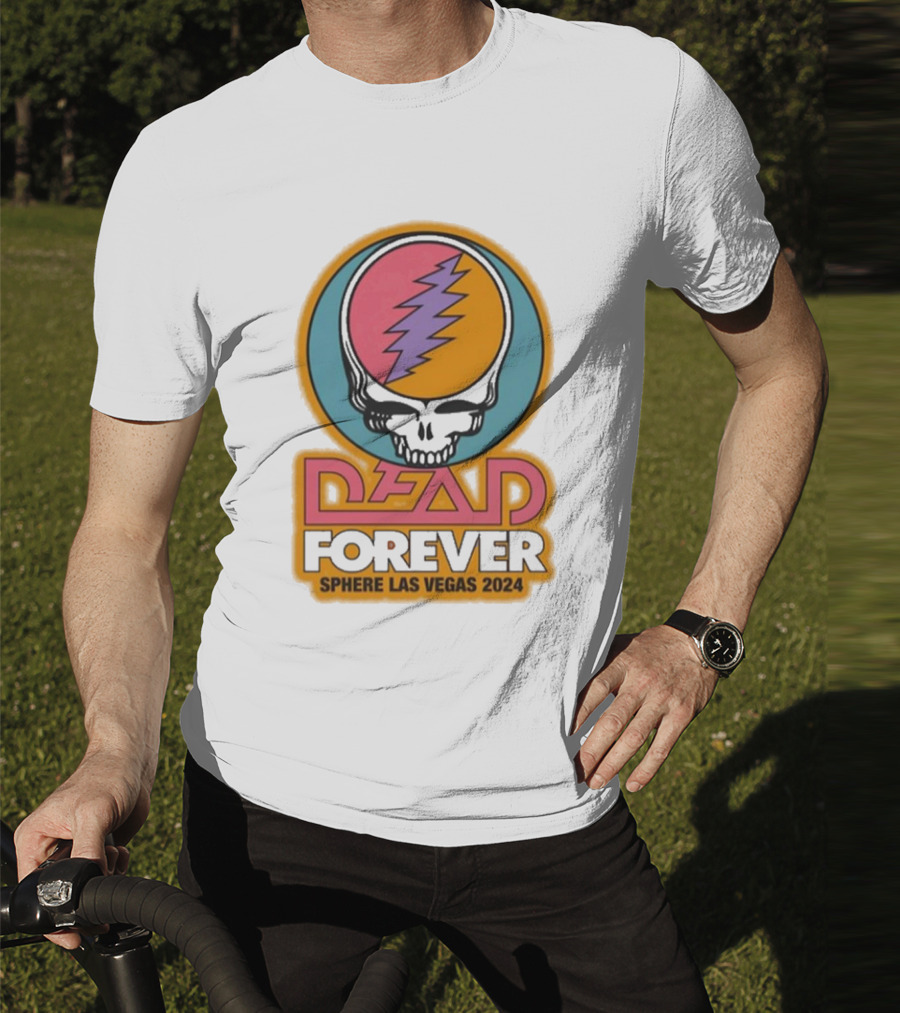 Dead And Company Dead Forever Skull Sphere Las Vegas T-Shirt