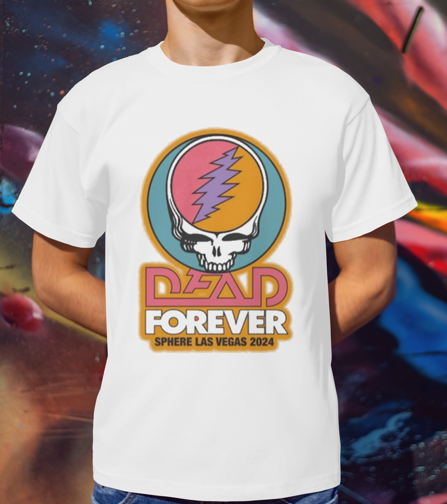 Dead And Company Dead Forever Skull Sphere Las Vegas T-Shirt