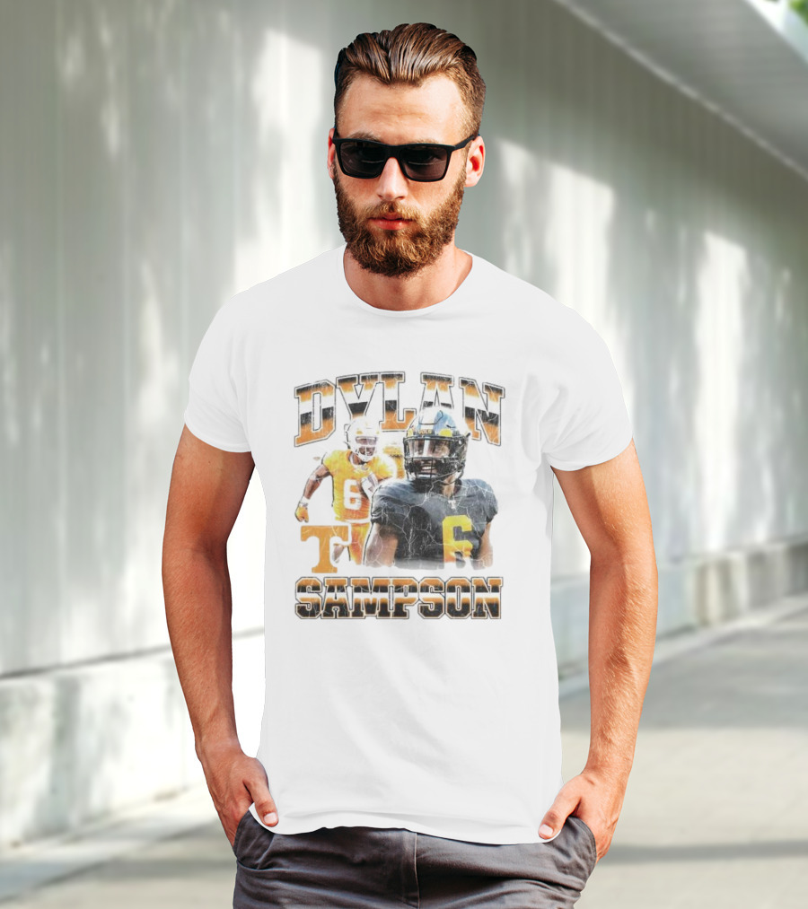 Dylan Sampson Tennessee Volunteers Football Retro 90s T-Shirt