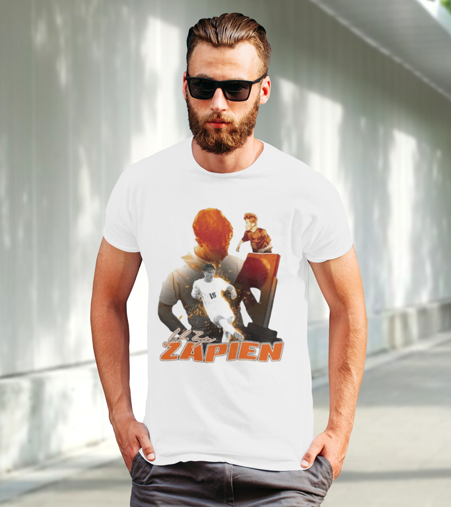 Jacob Zapien Soccer Star Player Signature And Trophy T-Shirt