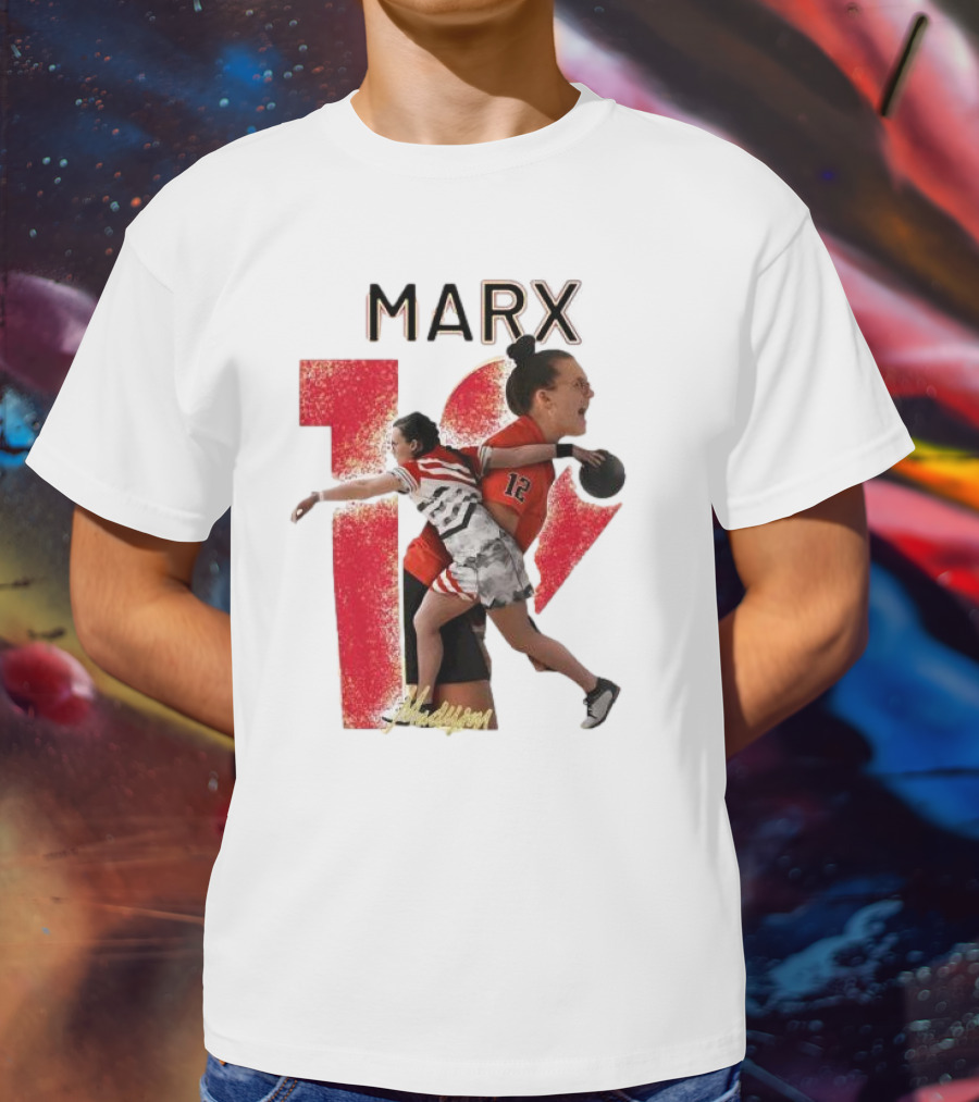 Marx Number 12 Madyson Signature Bowling Action T-Shirt
