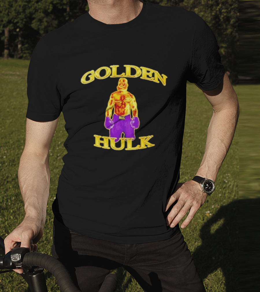 Golden Hulk Boxing Champion Ariel Perez T-Shirt