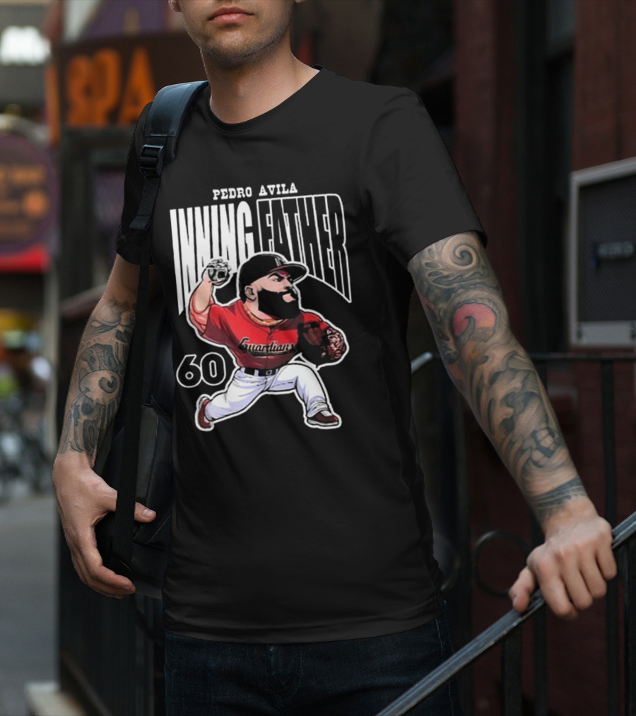 Pedro Avila Inning Father Guanhan 60 Team Spirit T-Shirt