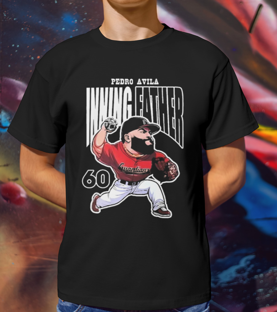 Pedro Avila Inning Father Guanhan 60 Team Spirit T-Shirt