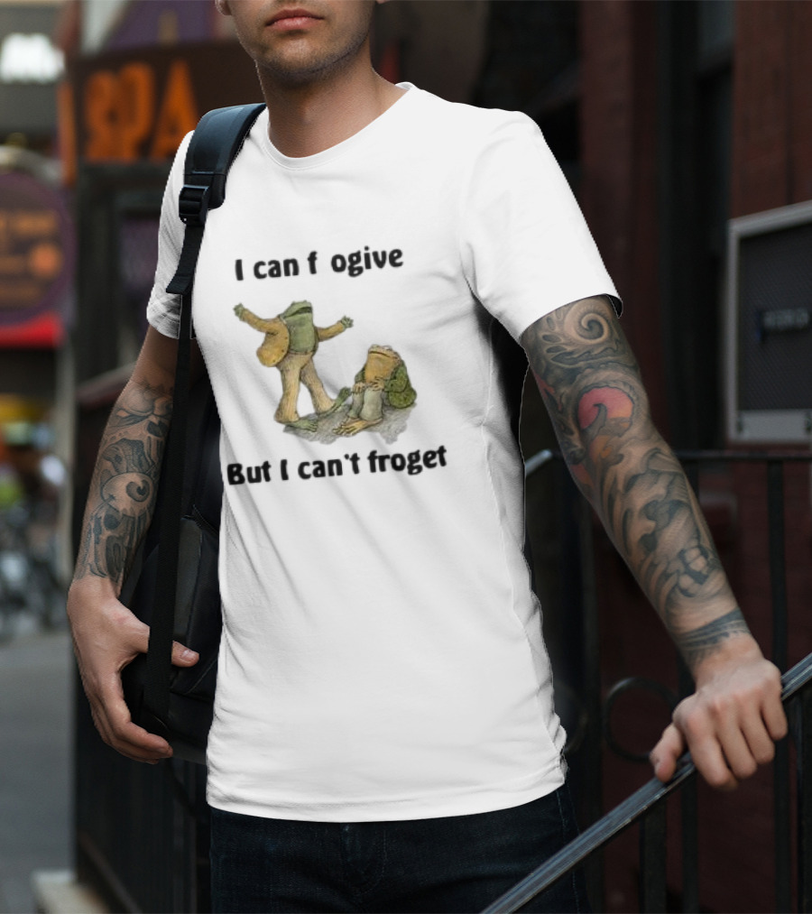 I Can Frogive But I Can’t Froget Frog Duo T-Shirt
