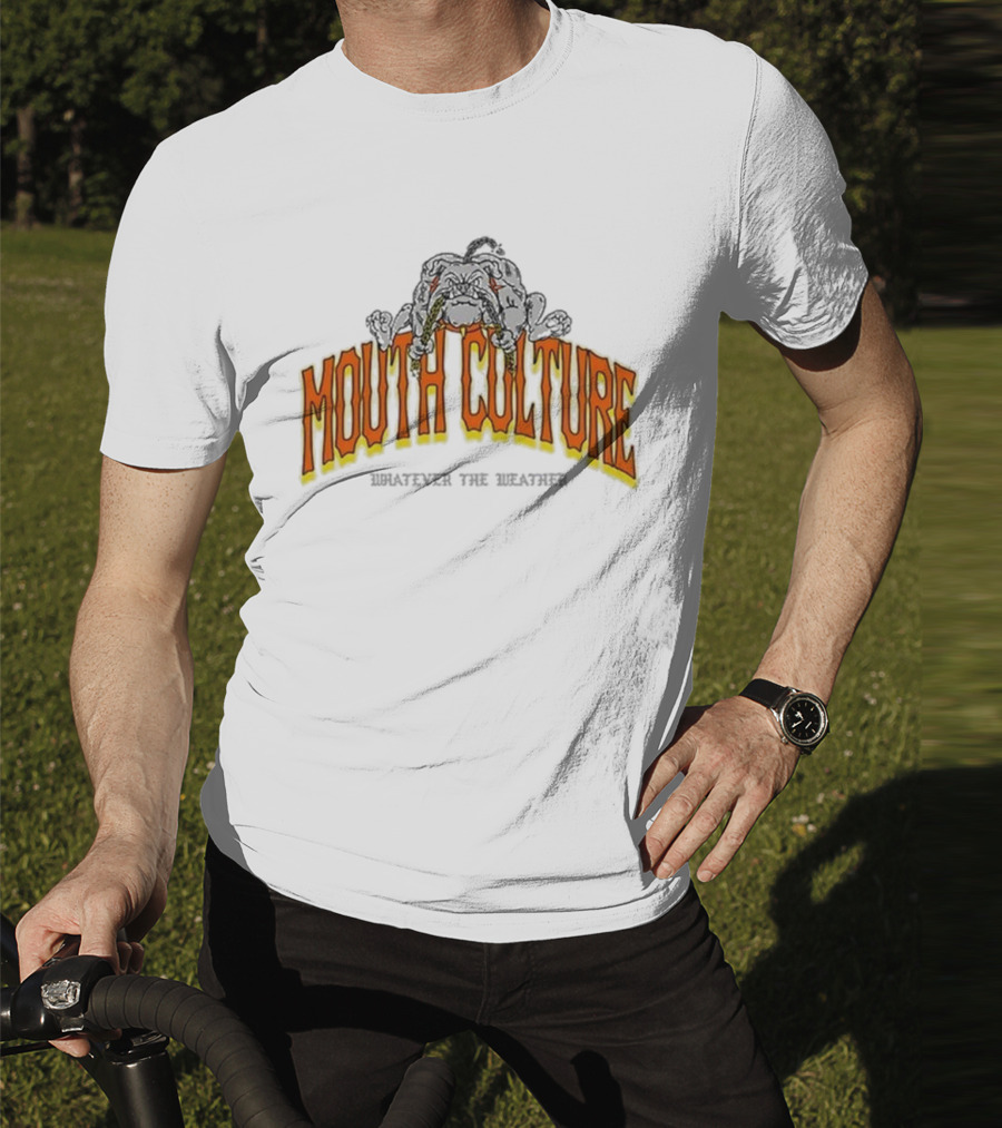 Mouth Culture Whatever The Weather Bulldog T-Shirt