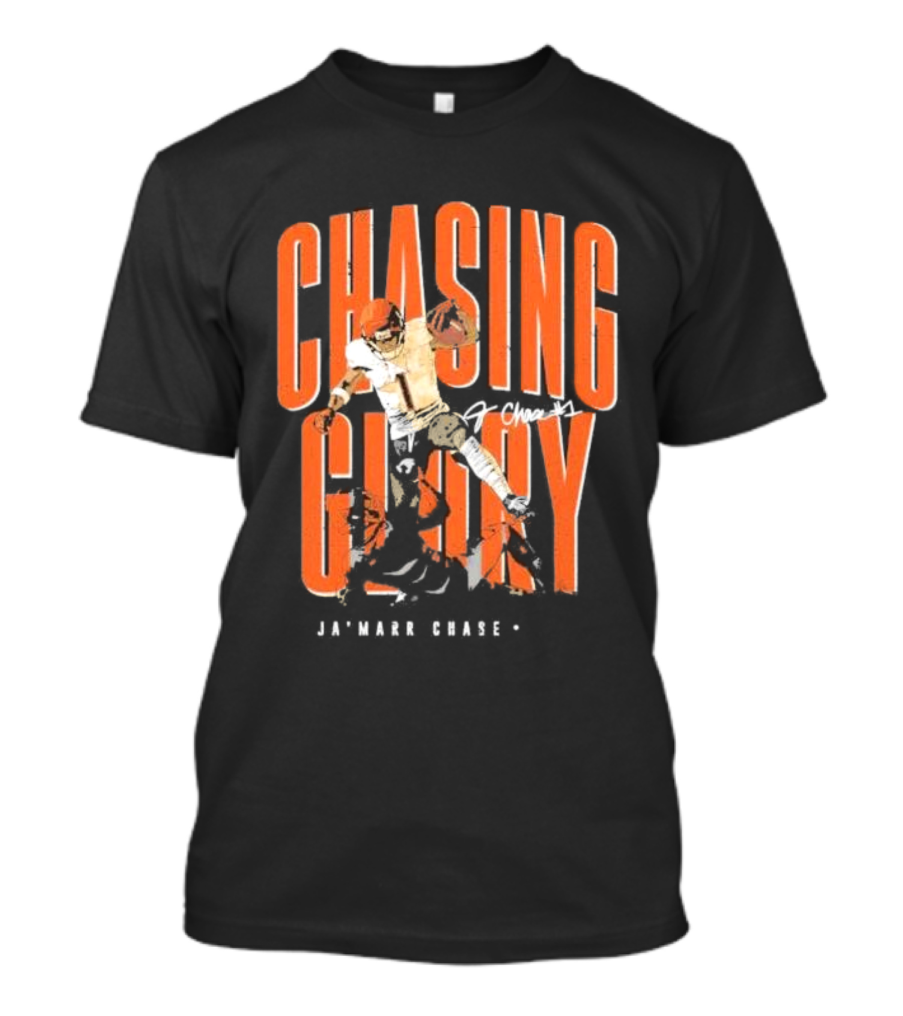 Chasing Glory Ja’Marr Chase Cincinnati Bengals Signature T-Shirt