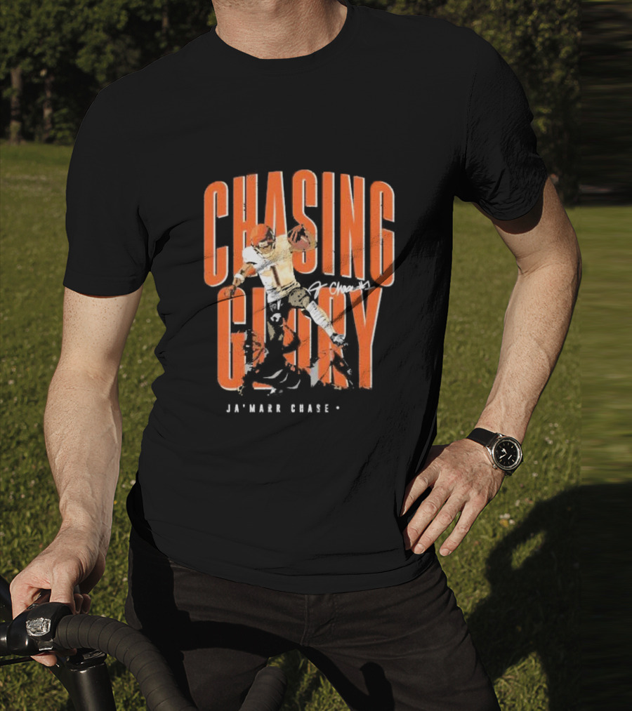 Chasing Glory Ja’Marr Chase Cincinnati Bengals Signature T-Shirt