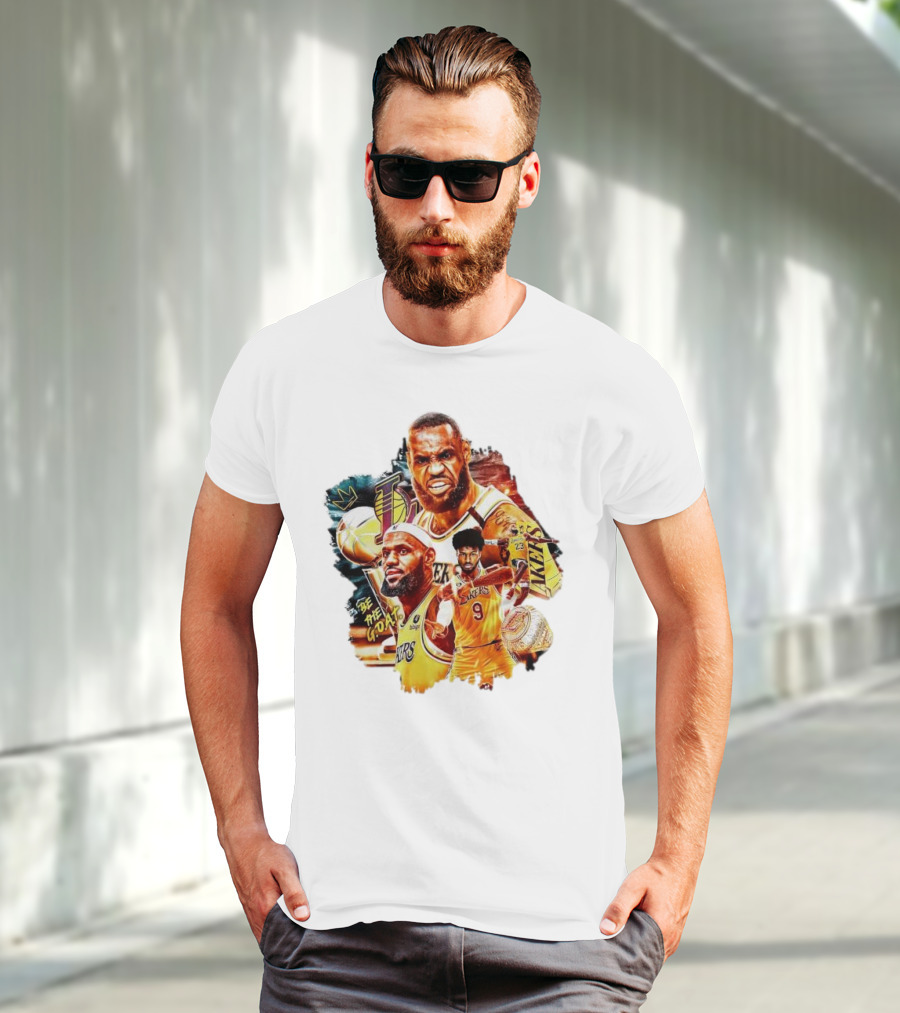 Lebron James Bronny James Lakers Be The Goat T-Shirt