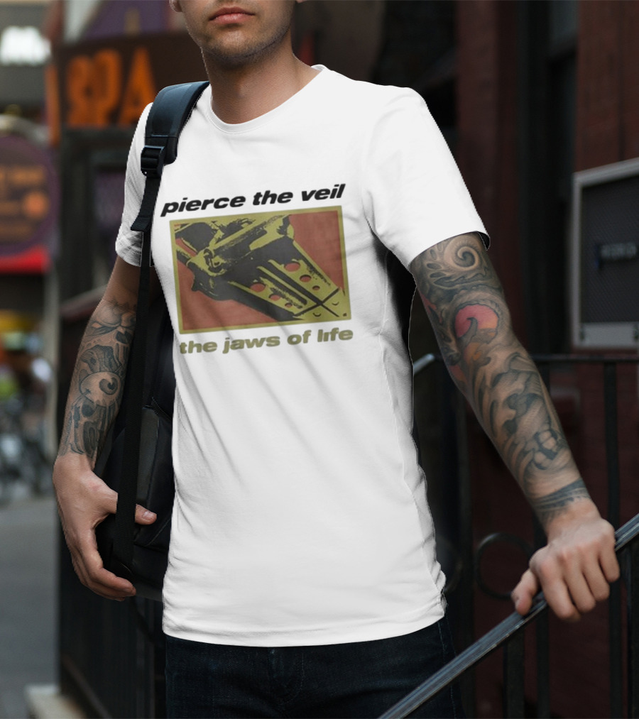Pierce The Veil The Jaws Of Life Vintage Rescue Tool T-Shirt