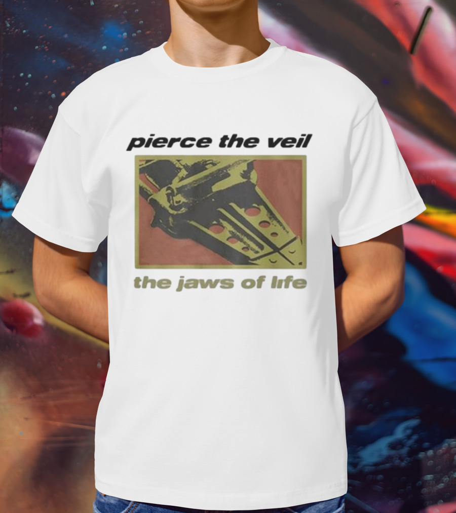 Pierce The Veil The Jaws Of Life Vintage Rescue Tool T-Shirt