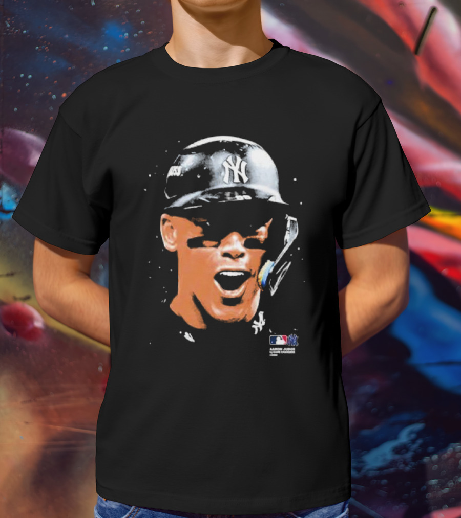 Aaron Judge New York Yankees MLB Big Face T-Shirt