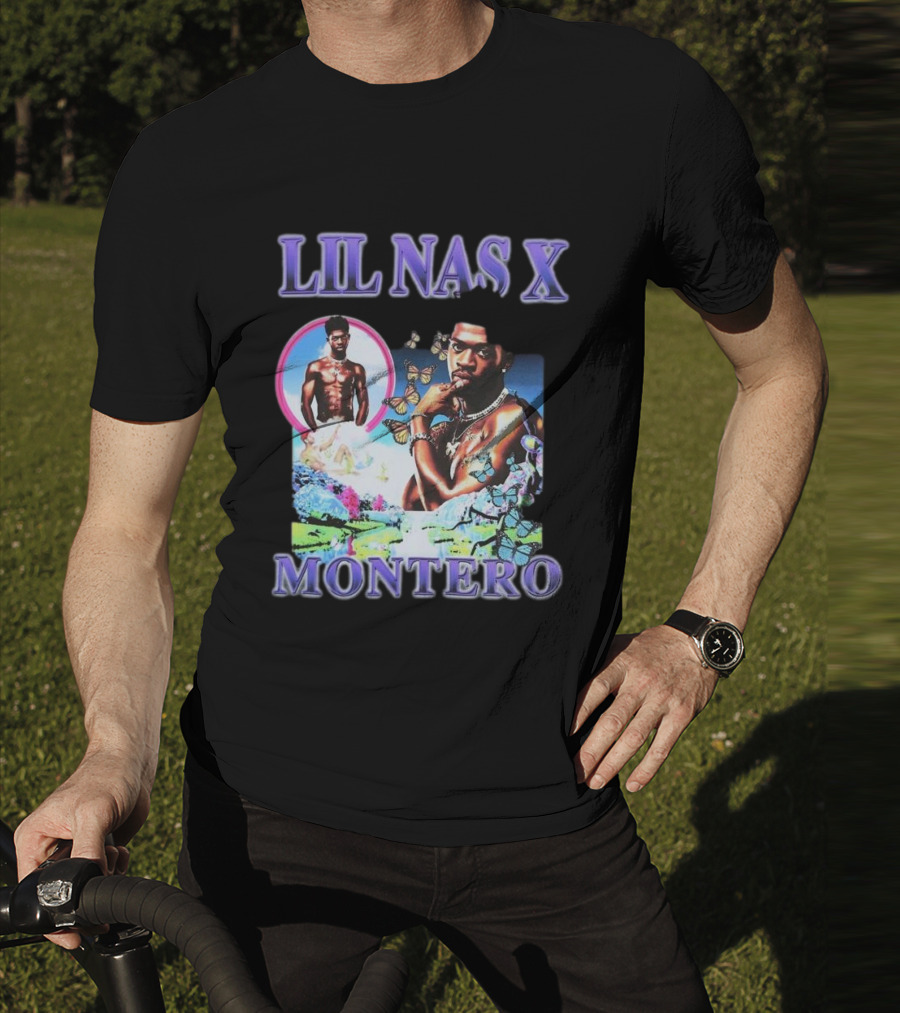 Lil Nas X Montero Butterflies Surreal T-Shirt
